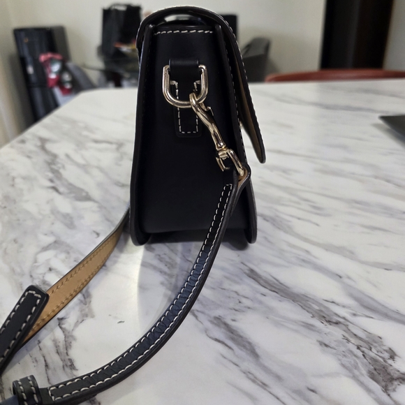 Dooney & Bourke Black Leather Crossbody Bag - Picture 14 of 14